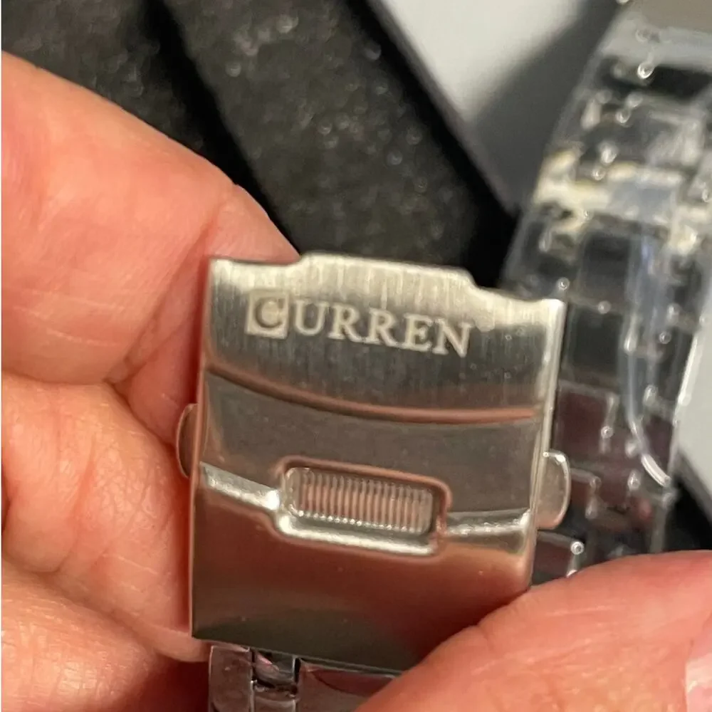 NWT CURREN 8023 Men's Wristwatch Quartz Stainless Steel Band